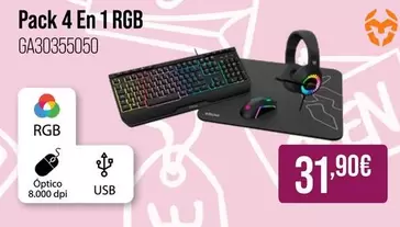 Krom - Pack 4 En 1 RGB