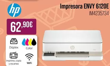 HP - Impresora Envy 6120E 