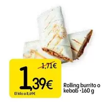 Rolling Burrito O Kebab