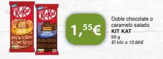 Kit Kat - Doble Chocolate O Caramelo Salado