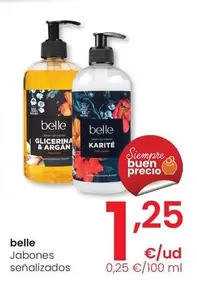 Belle - Jabones Senalizados