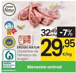 Eroski Natur - Chuletillas De Ternasco De Aragon