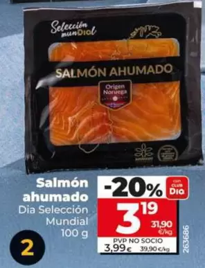 Dia Seleccion Mundial - Salmón Ahumado
