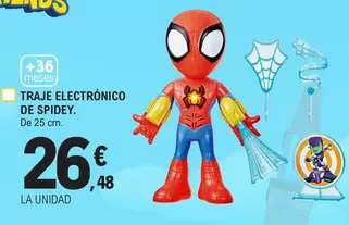 Traje Electrónico De Spidey