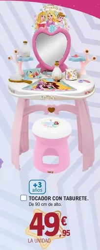 Tocador Con Taburete