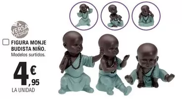 Figura Monje Budista Niño