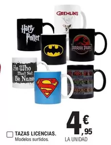 Tazas Licencias