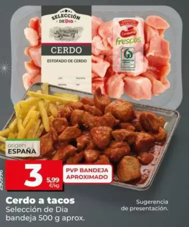 Seleccion De Dia - Cerdo A Tacos