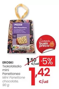 Eroski - Mini Panettone Chocolate