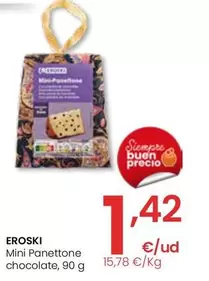 Eroski - Mini Panettone Chocolate