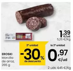 Eroski - Morcilla De Arroz