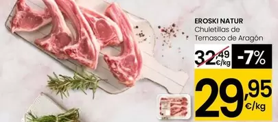 Eroski Natur - Chuletillas De Ternasco De Aragón