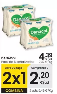 Danacol - Pack De 6 Senalizados