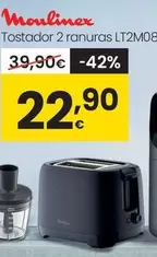 Moulinex - Tostador 2 Ranuras LT2M08