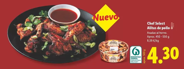 Chef Select - Alitas De Pollo