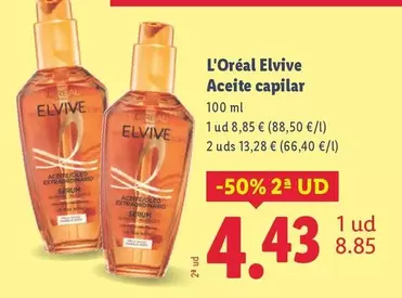L'Oréal - Elvive Aceite Capilar