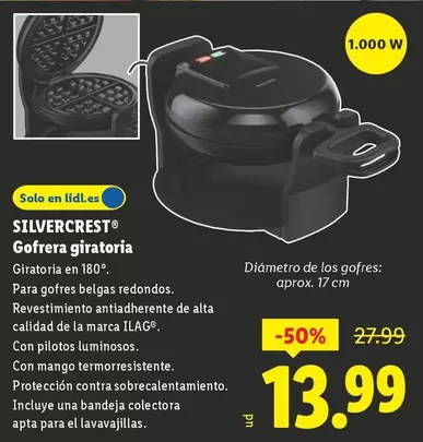 SilverCrest - Gofrera Giratoria