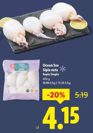 Ocean Sea - Sepia Limpia