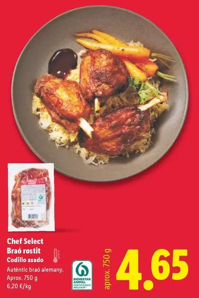 Chef Select - Codillo Asado