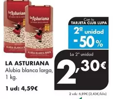 La Asturiana - Alubia Blanca Larga