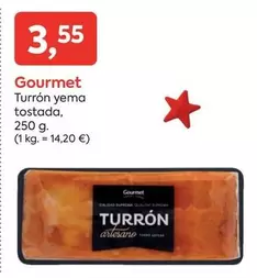 Gourmet - Turrón Yema Tostada