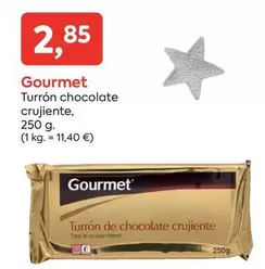 Gourmet - Turrón Chocolate Crujiente