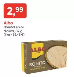 Albo - Bonitol En Oli D'oliva
