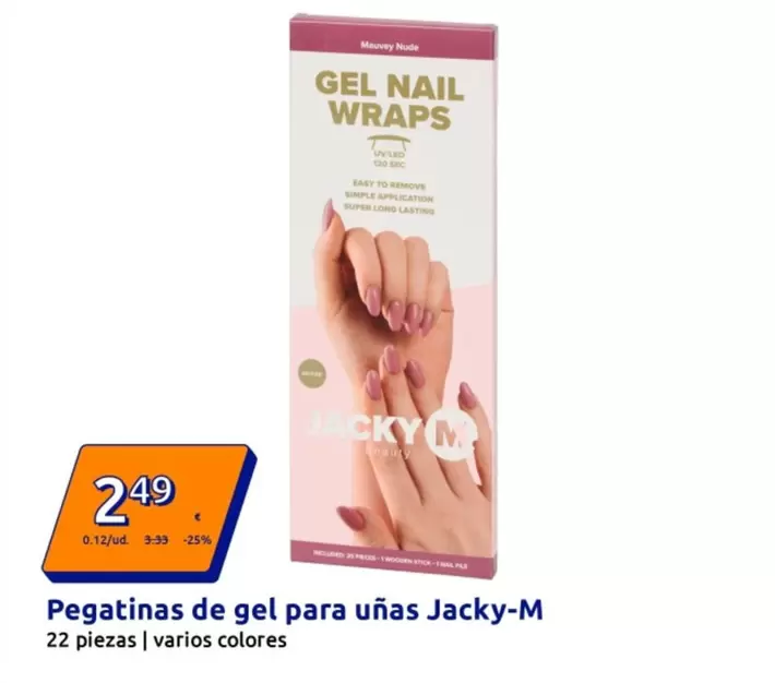 Jacky-M - Pegatinas De Gel Para Uñas