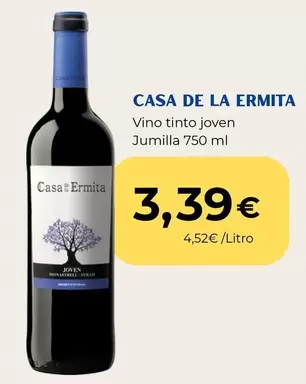 Casa De La Ermita - Vino Tinto Joven Jumilla