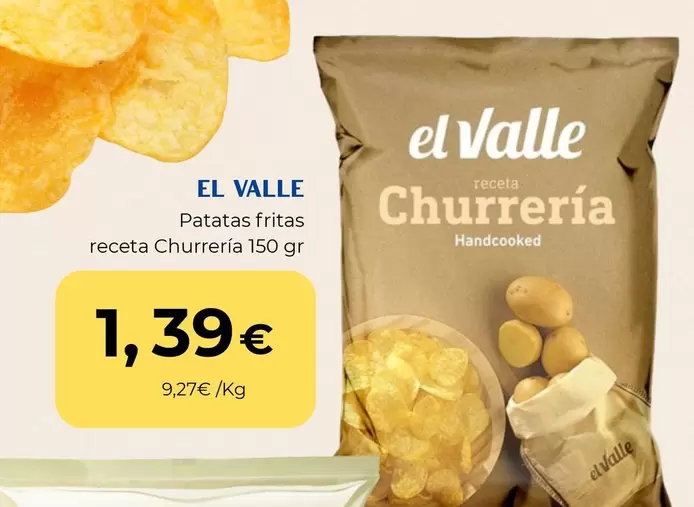 El Valle - Patatas Fritas Receta Churrería