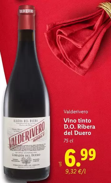 Valderivero - Vino Tinto D.O. Ribera Del Duero