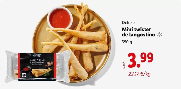 Deluxe - Mini Twister De Langostino