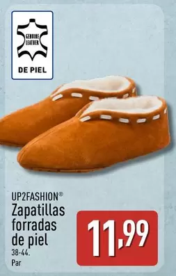 Up2fashion - Zapatillas Forradas De Piel
