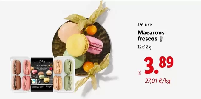 Deluxe - Macarons Frescos