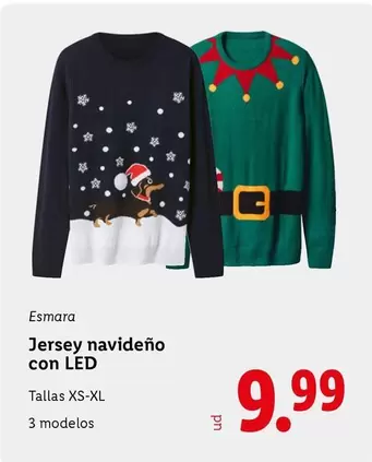esmara - Jersey Navideno Con Led