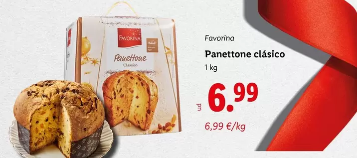 Favorina - Panettone Clasico