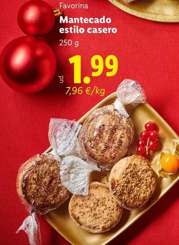 Favorina - Mantecado Estilo Casero