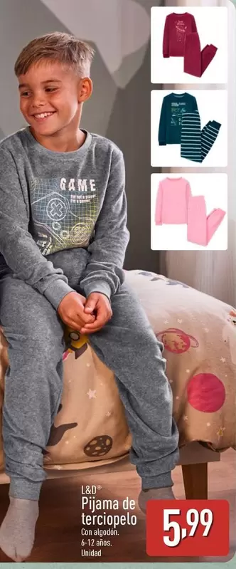 L&D - Pijama De Terciopelo