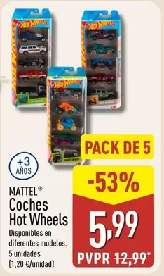 Mattel - Coches Hot Wheels