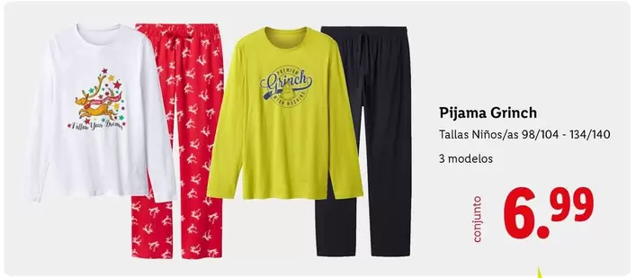 Pijama Grinch 