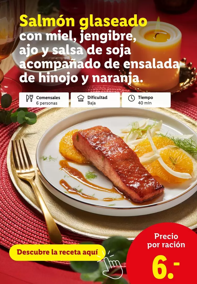 Salmón Glaseado 