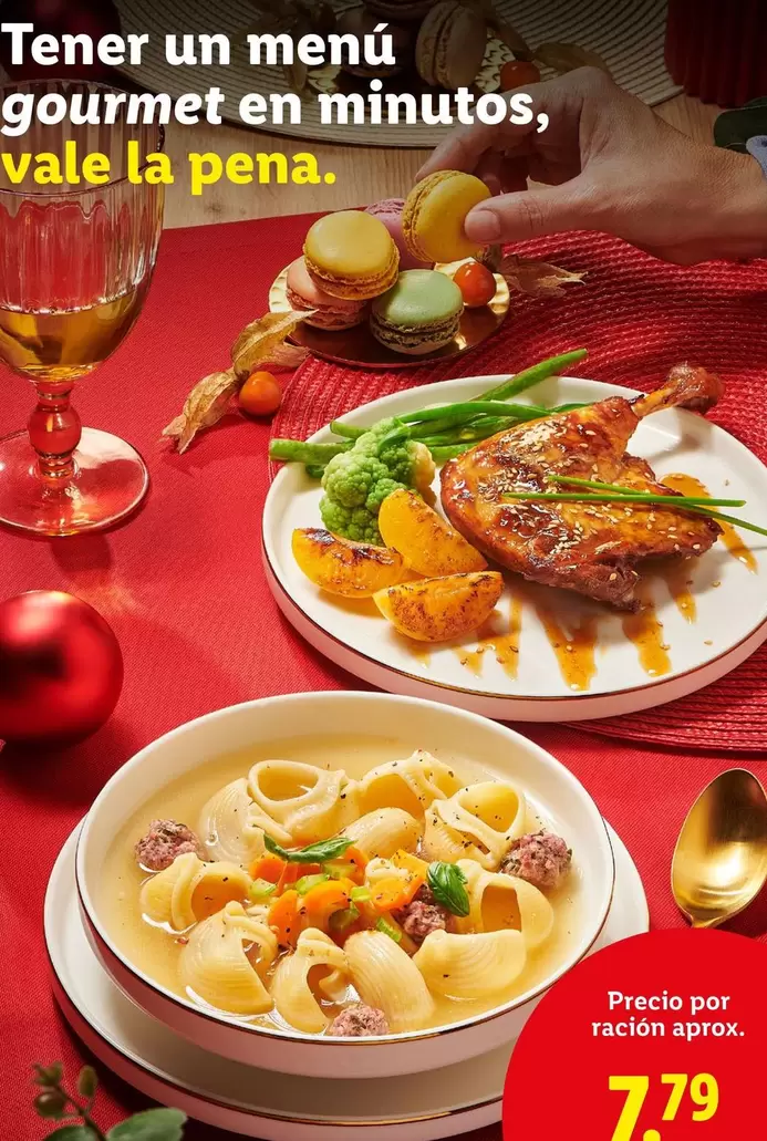 Menu Gourmet En Minutos