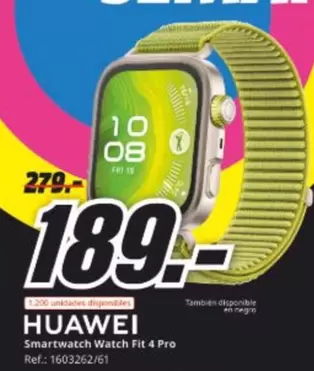 Huawei - Smartwatch Watch Fit 4 Pro