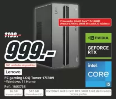 Lenovo - Pc Gaming LOQ Tower 171RR9