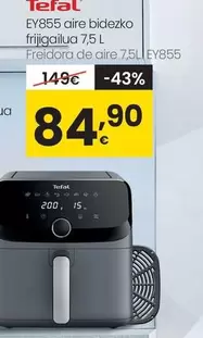 Tefal - Freidora De Aire 7,5L EY855