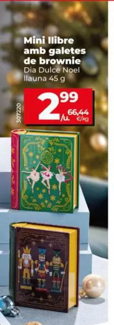 Dia Dulce Noel - Mini Libro Con Galletas De Brownie