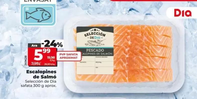 Seleccion De Dia - Escalopenes De Salmón