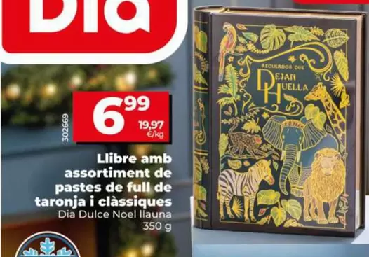 Dia Dulce Noel - Libro Con Surtido De Hojaldradas De Naranja Y Clasicas