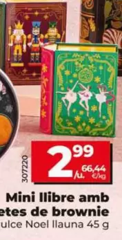 Dia Dulce Noel - Mini Libro Con Patas De Brownie