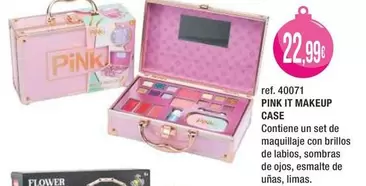 Pink It Makeup Case